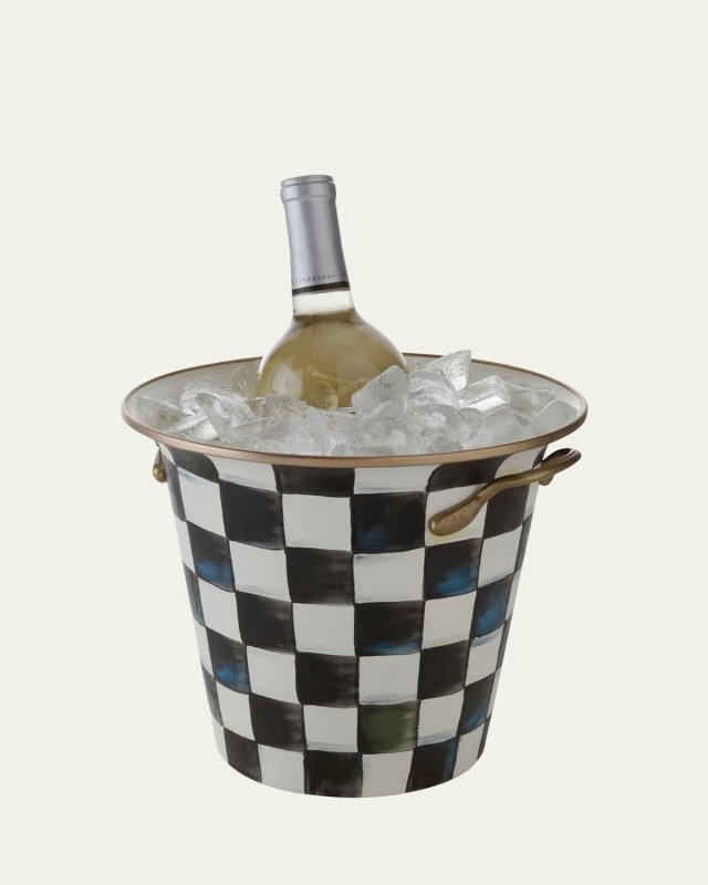 Courtly Check Enamel Wine Cooler